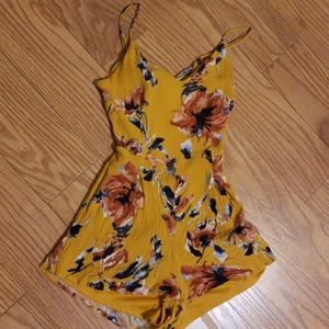 Yellow romper